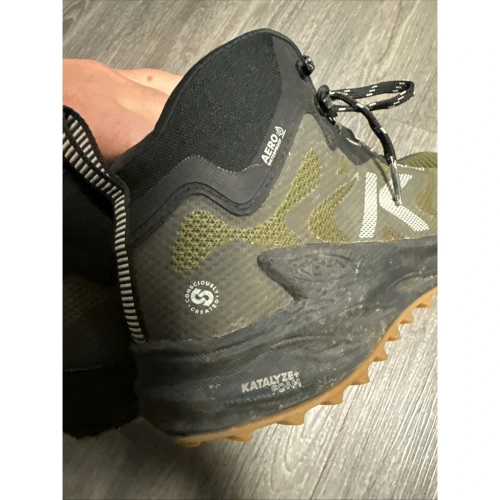 KEEN Men's Zionic Mid Waterproof Hiking Boots - Dark Olive 7.5 Gorpcore Katalyze